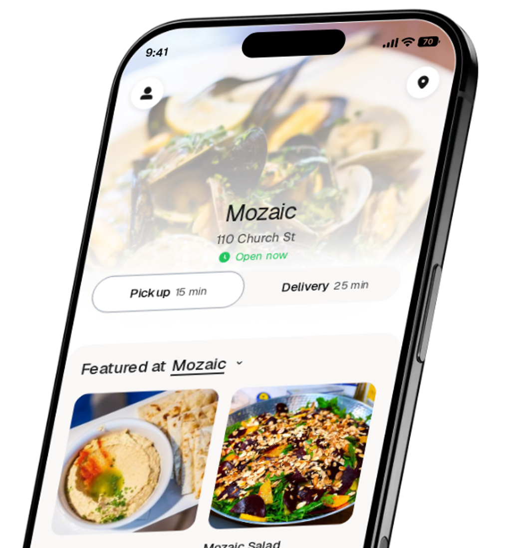 Mozaic app preview