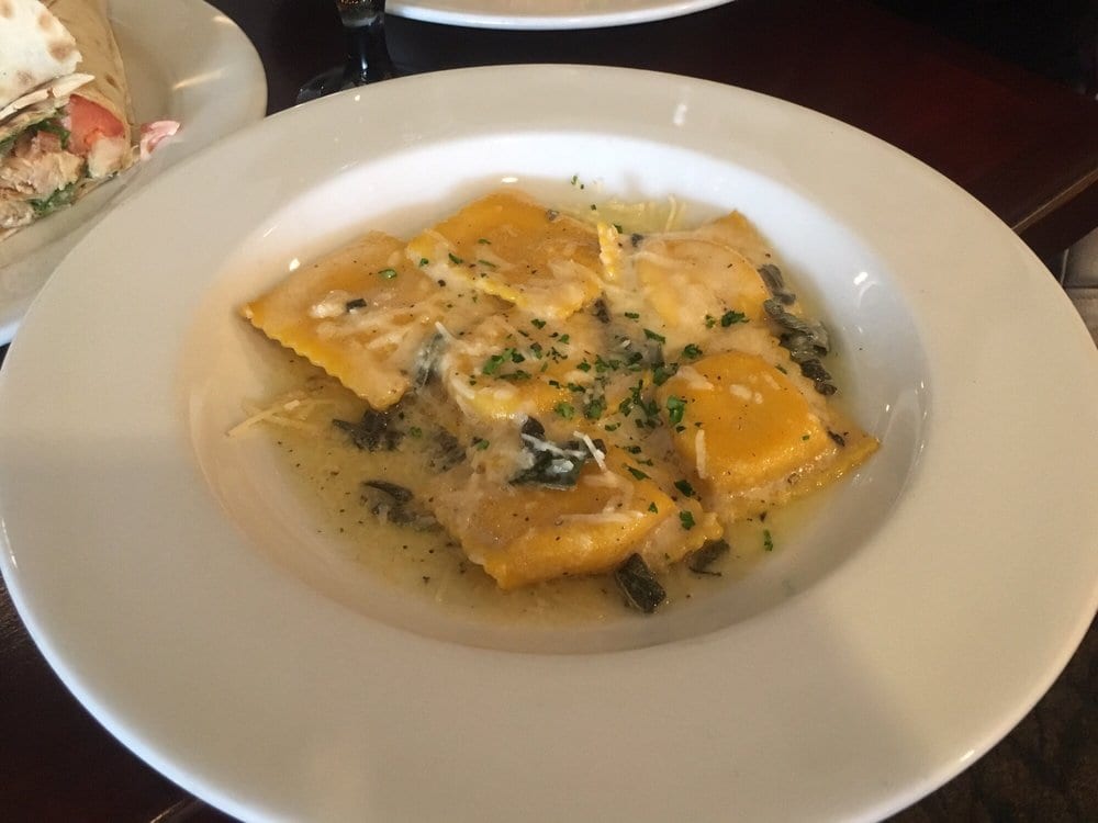 Butternut Squash Ravioli.